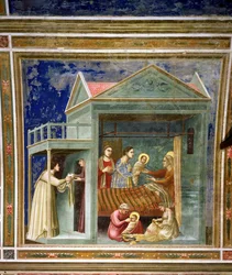 Die Geburt der Jungfrau, ca. 1305